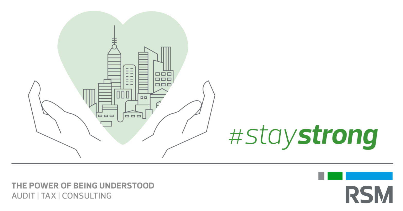 Staystrong White Banner