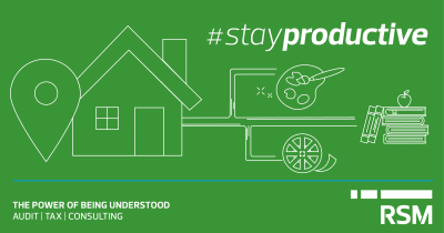 Stayproductive Green Banner